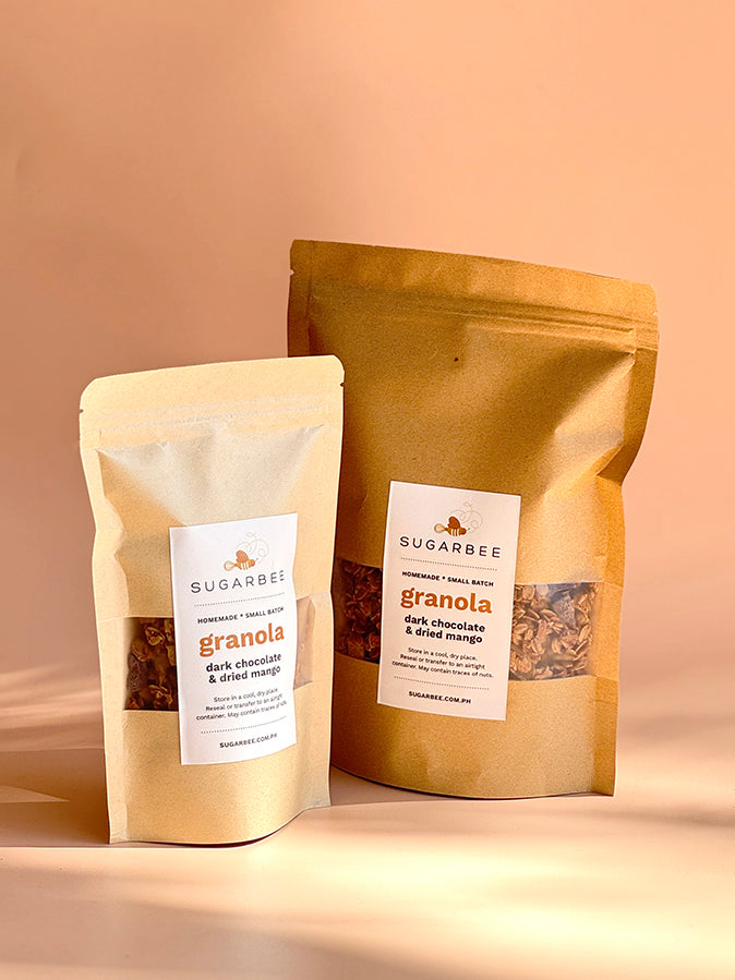 Homemade Granola (Malagos Dark Chocolate & Dried Mango)