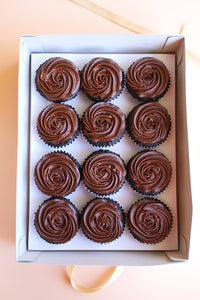 Salted Caramel Chocolate Cupcakes (Regular or Mini)