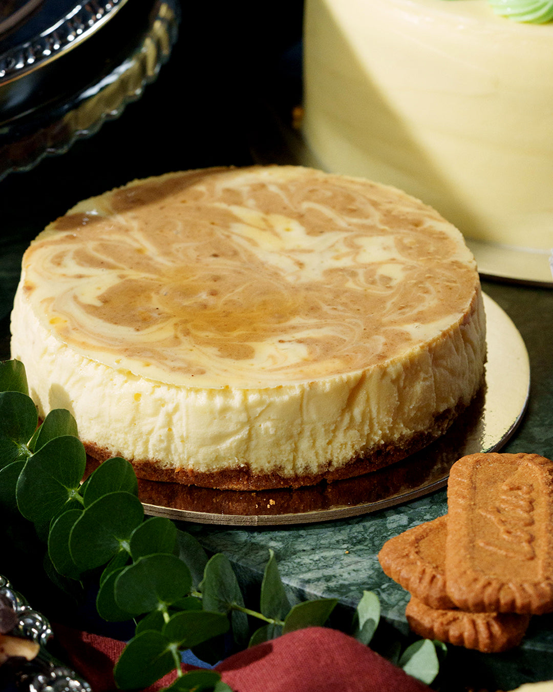 Biscoff Swirl Cheesecake (6" Round)