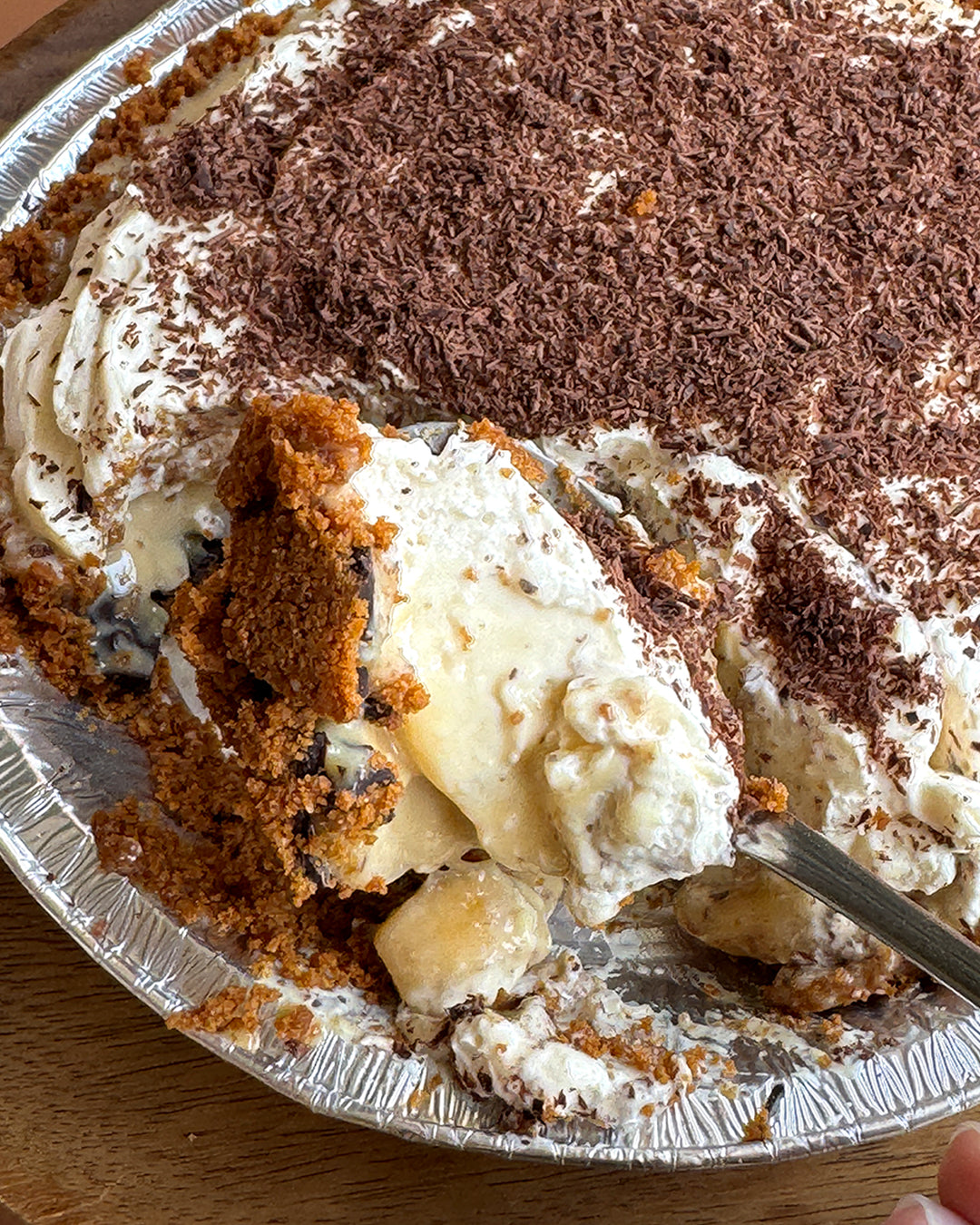 Banoffee Pie (5" Cake in Can,  8" Round)