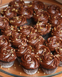 Salted Caramel Chocolate Cupcakes (Regular or Mini)