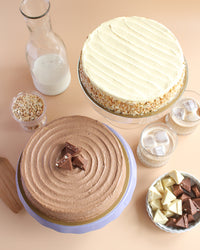 Toblerone Sansrival Cake (8" Round)