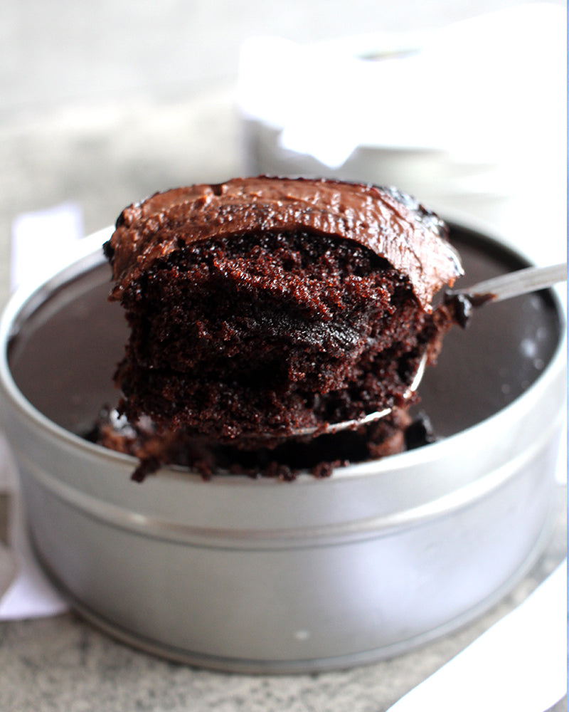 Chocolate Marquise Cake-Away (5" Cake in Can)