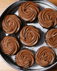 Salted Caramel Chocolate Cupcakes (Regular or Mini)