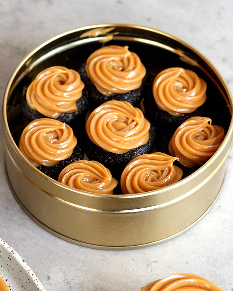Dulce de Leche Chocolate Cupcakes (Regular or Mini)