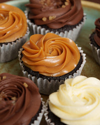 Dulce de Leche Chocolate Cupcakes (Regular or Mini)
