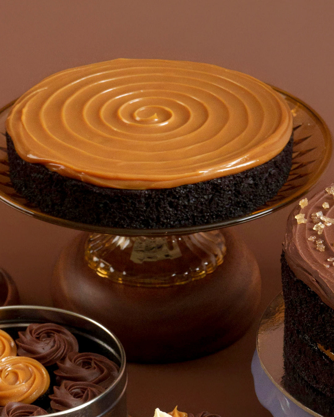 Dulce de Leche Chocolate Cake (6" or  8" Round)