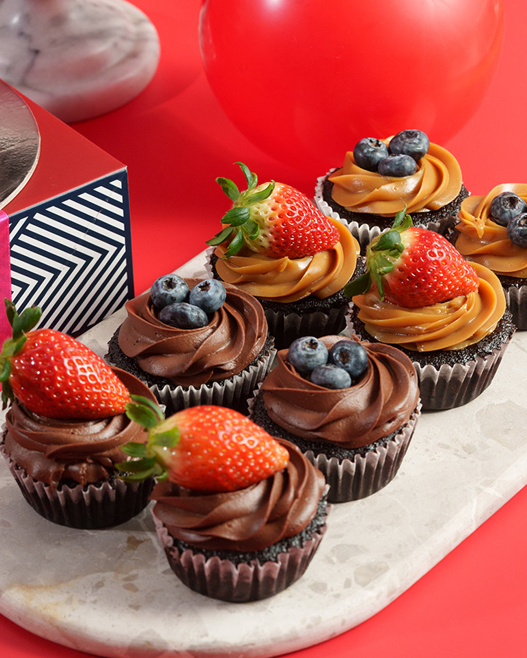 Berry Bliss Cupcakes (Box of 12)