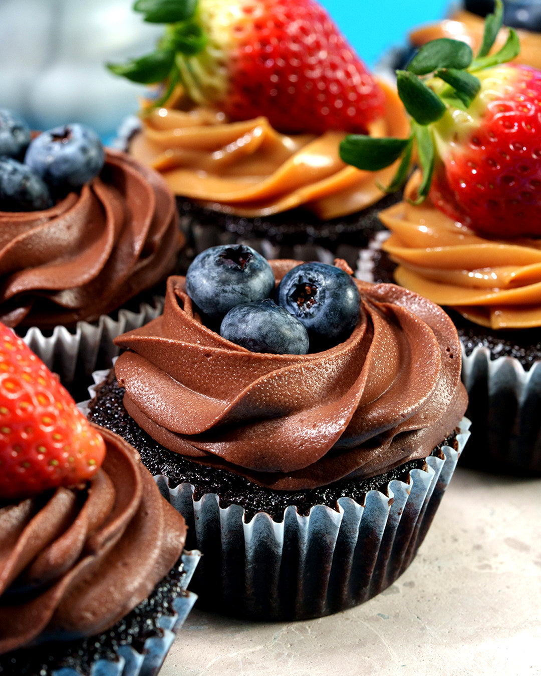 Berry Bliss Cupcakes (Box of 12)