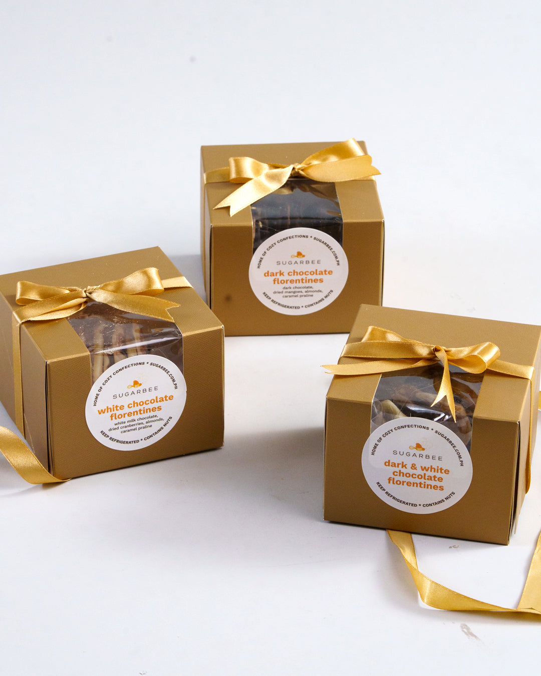 Dark & White Chocolate Florentines