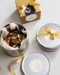 Dark Chocolate Florentines (with Dried Mangoes and Almonds)