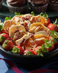 White Chocolate Florentines (with Dried Cranberries and Almonds)