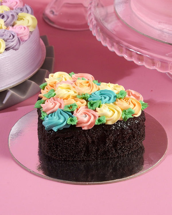 Florette Chocolate Cake with Buttercream Frosting (8" Round)