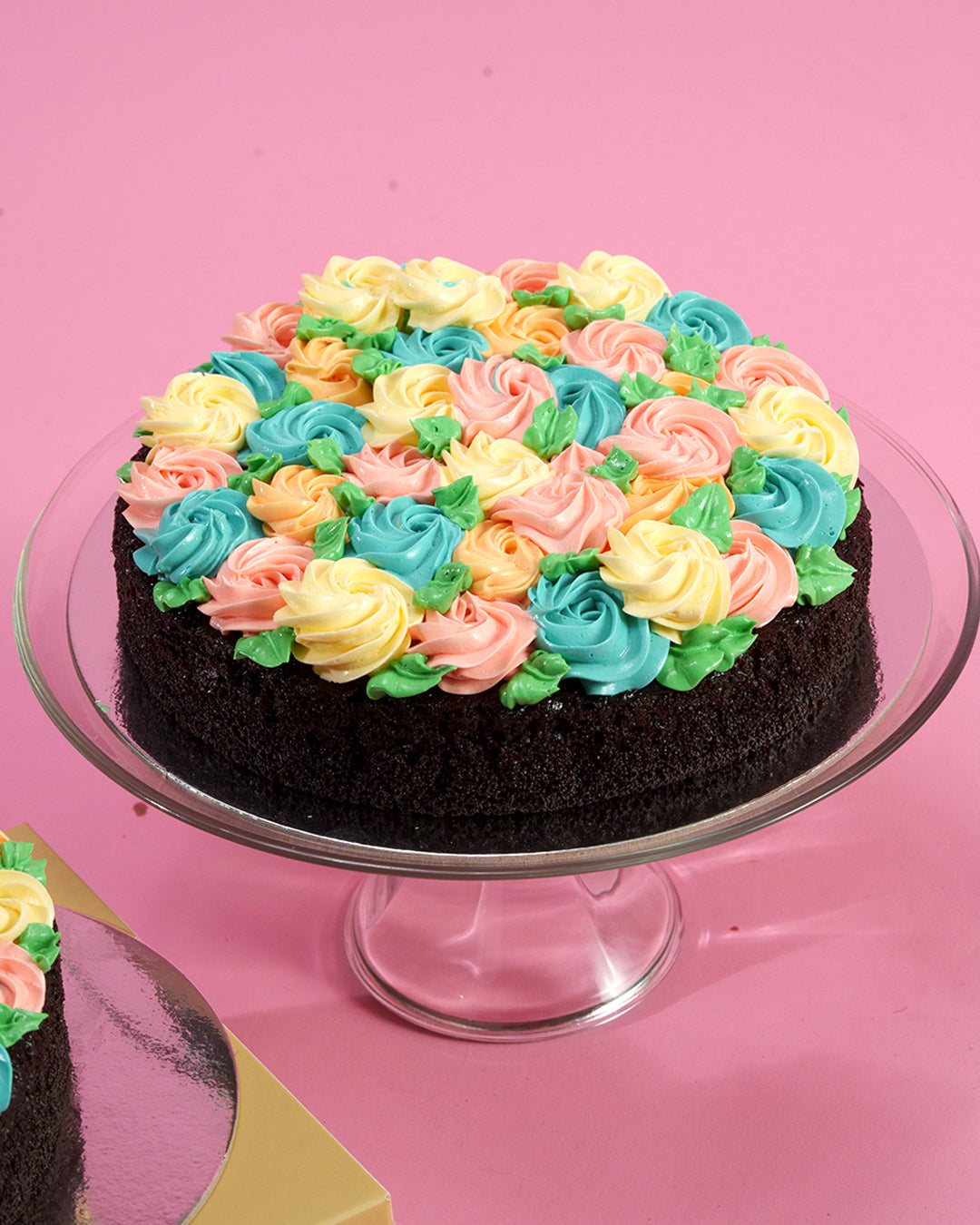 Florette Chocolate Cake with Buttercream Frosting (8" Round)