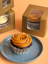 Dulce de Leche Chocolate Cupcakes (Regular or Mini)