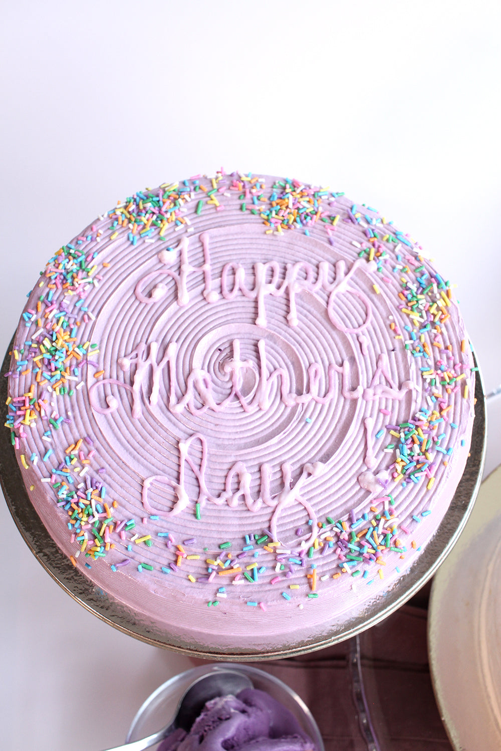 Ube Tres Leches Cake (8" Round)