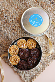 Mixed Cupcake Box or Can: Salted Caramel & Dulce de Leche (Regular or Mini)