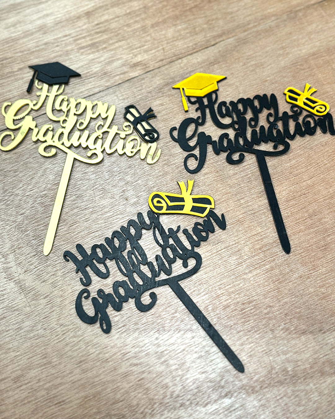 Acrylic Birthday Toppers 