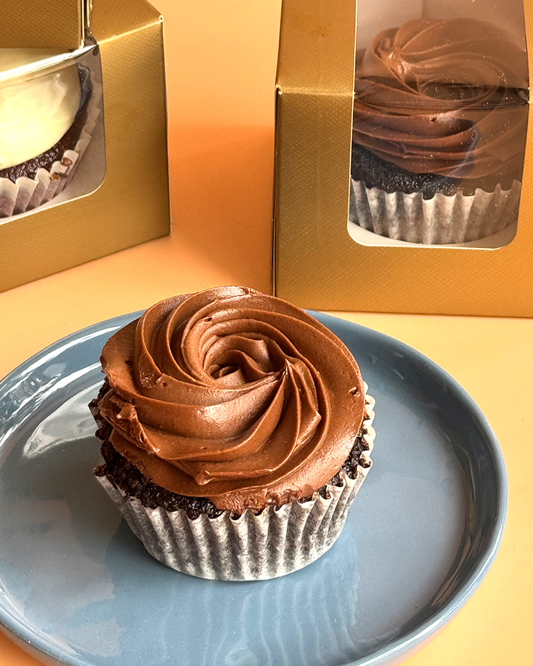 Salted Caramel Chocolate Cupcakes (Regular or Mini)