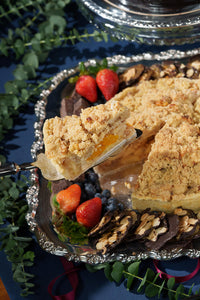 Peach Apple Crumble (8" Round)