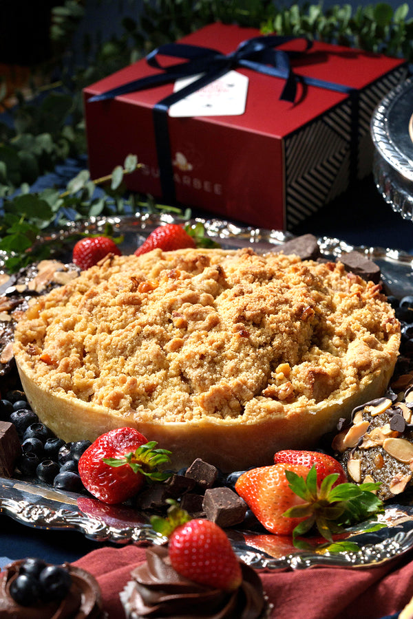 Peach Apple Crumble (8" Round)