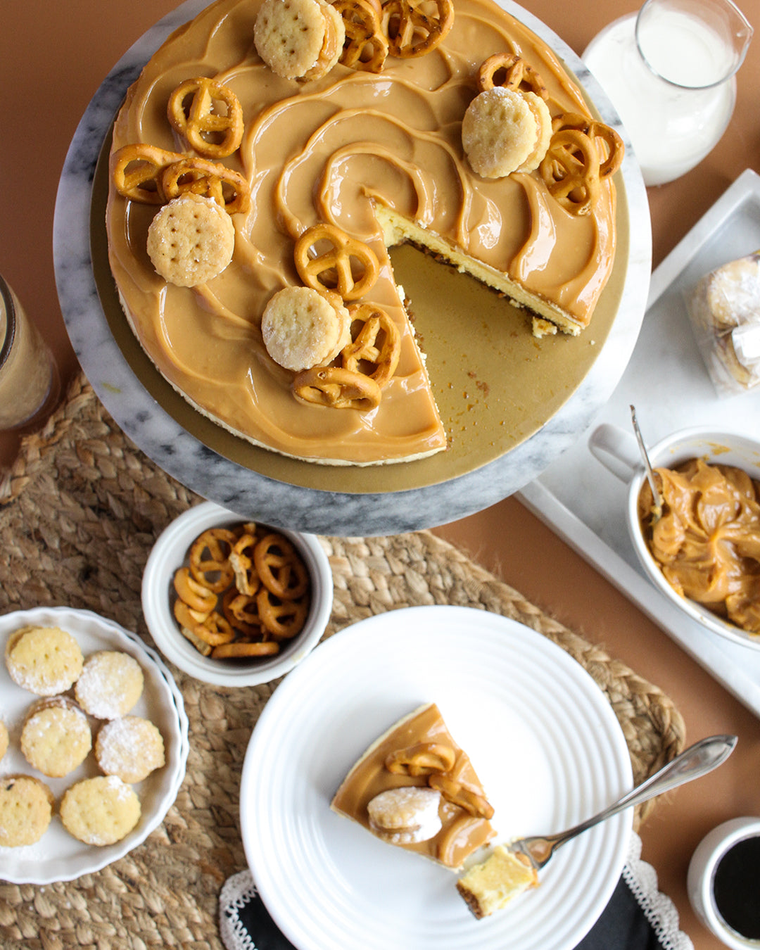 Dulce de Leche Cheesecake (6" or  8" Round)