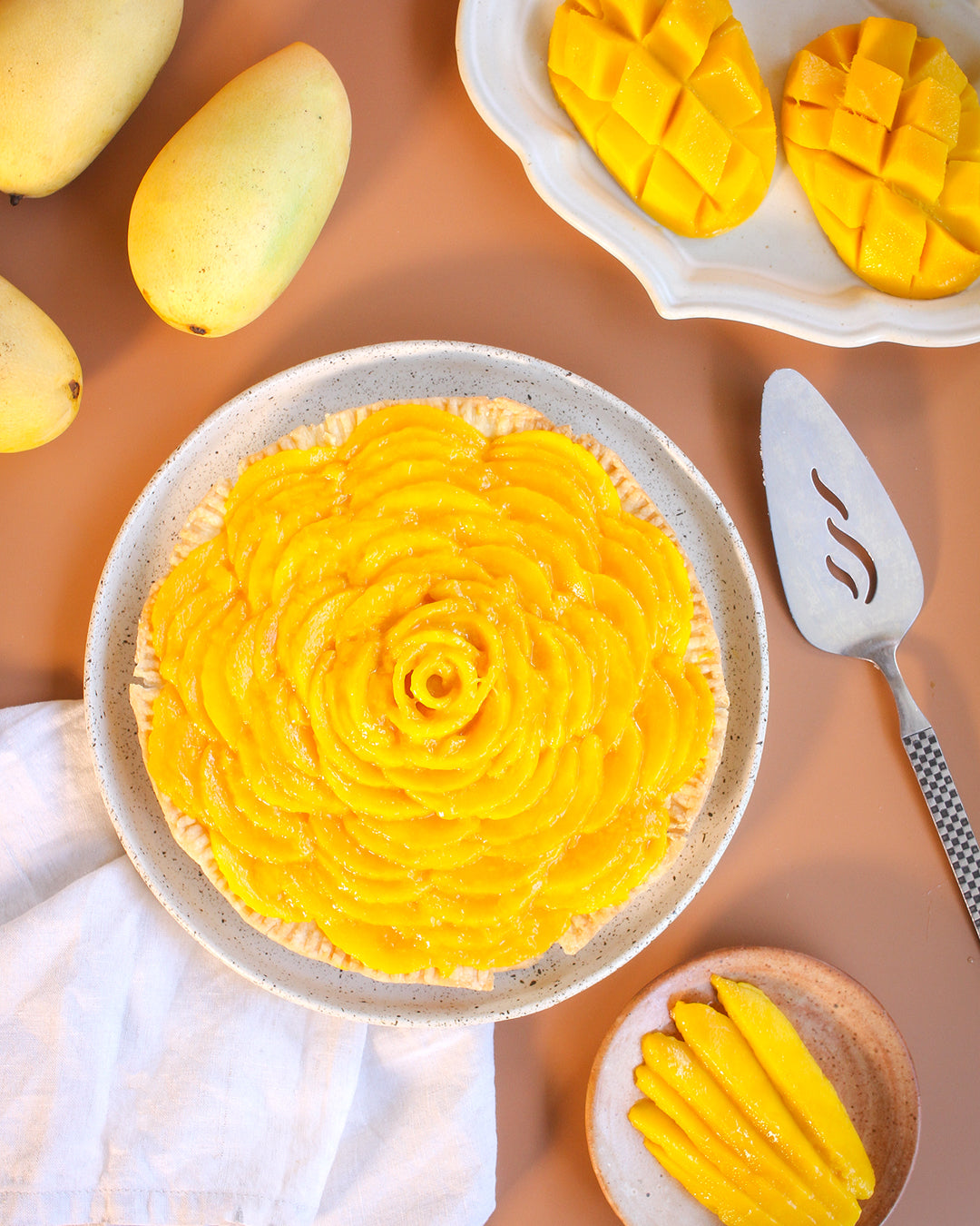 Mango Cream Pie (8" Round)