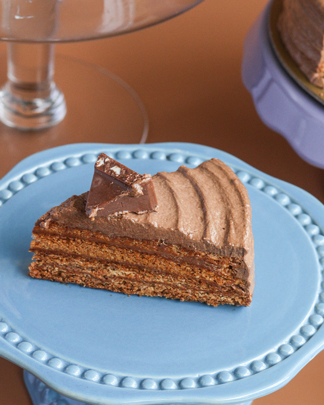 Toblerone Sansrival Cake (8" Round)