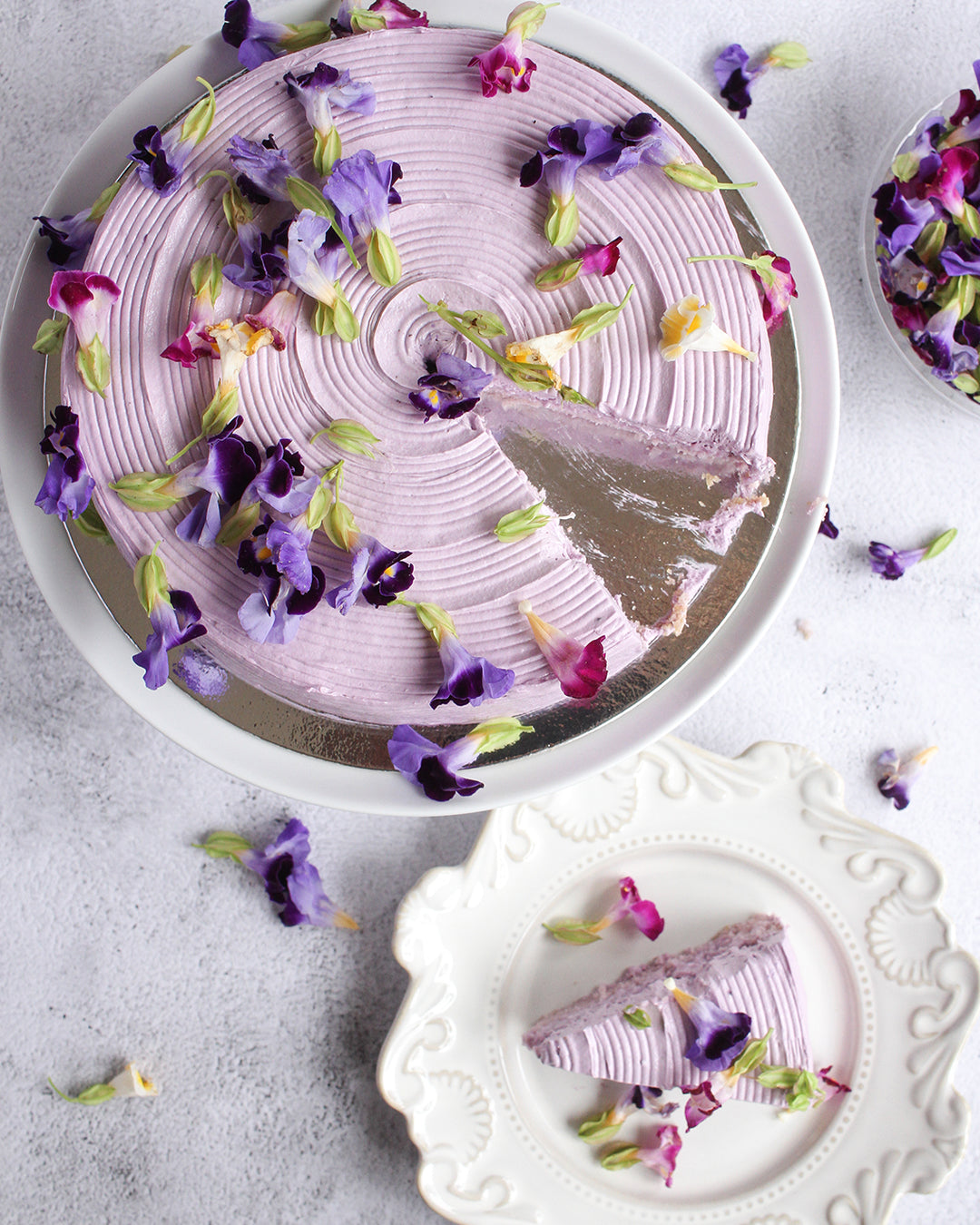 Ube Tres Leches Cake (8" Round)