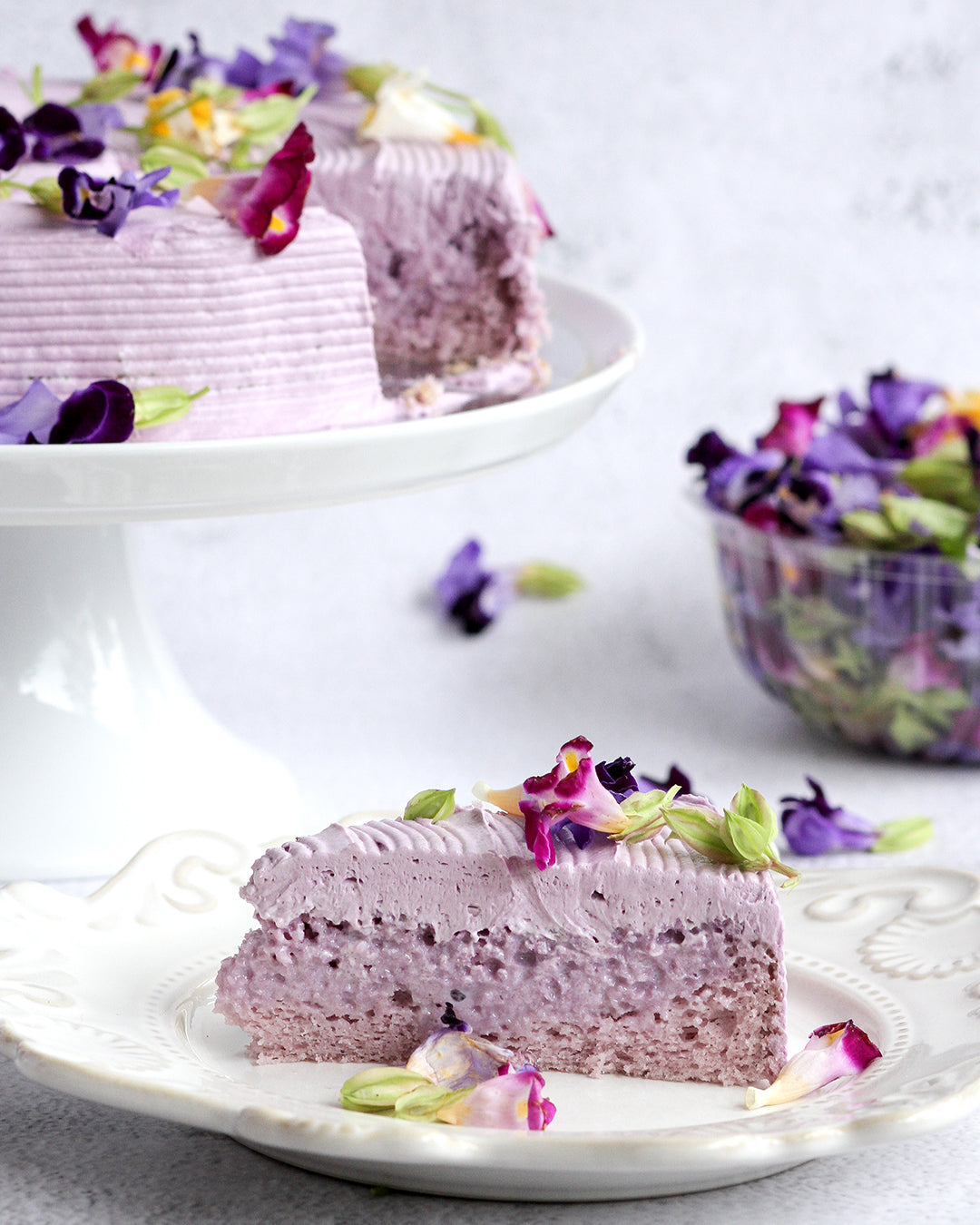 Ube Tres Leches Cake (8" Round)